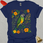 Senegal Parrot Boho Flower T-Shirt