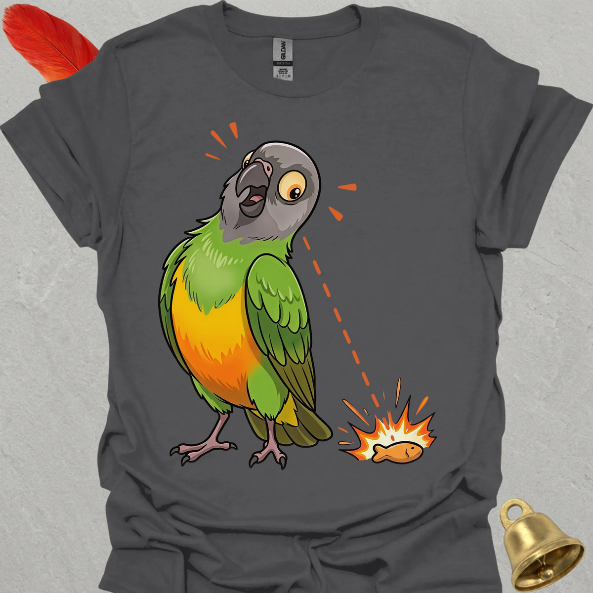 Senegal Parrot Eye on Prize T-Shirt