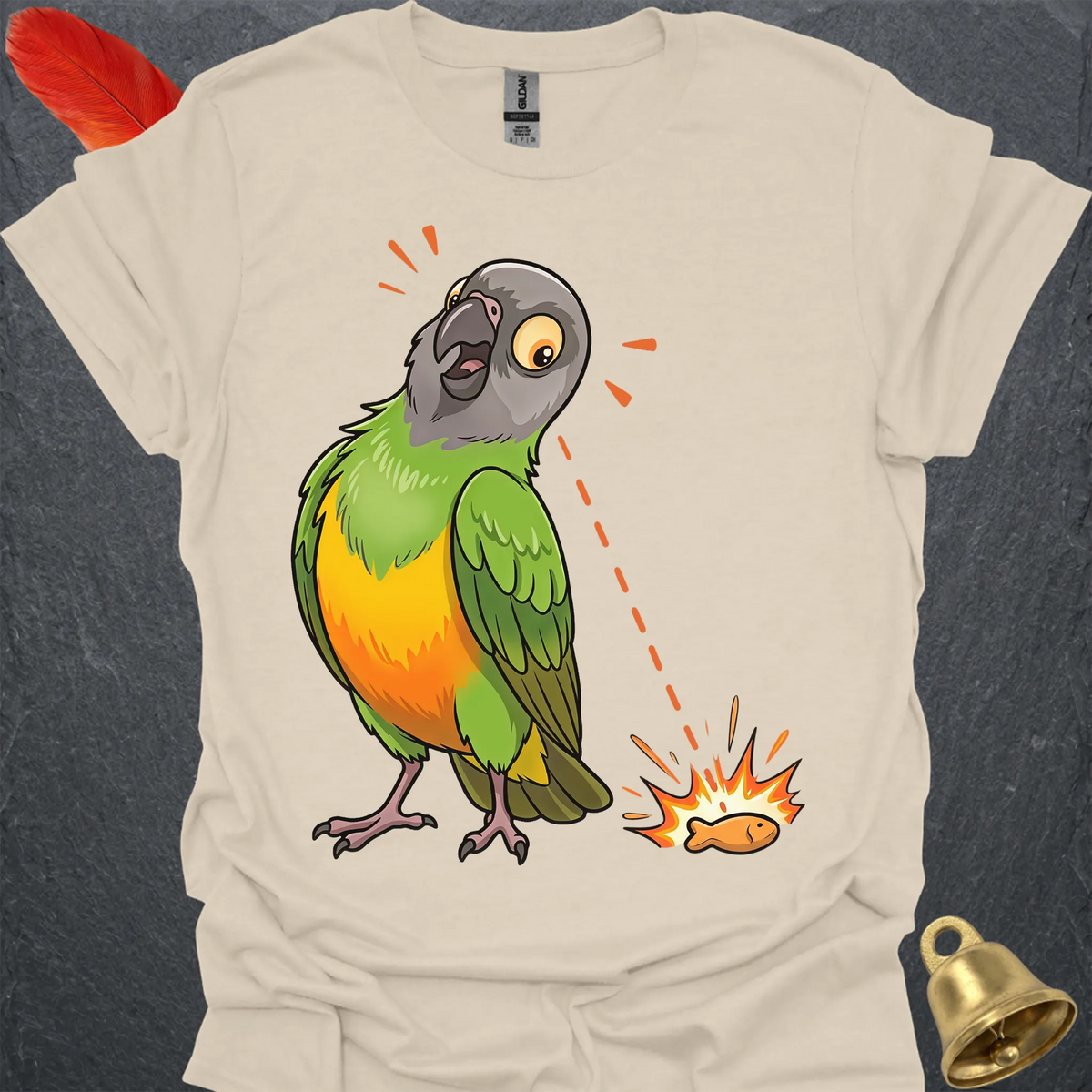 Senegal Parrot Eye on Prize T-Shirt