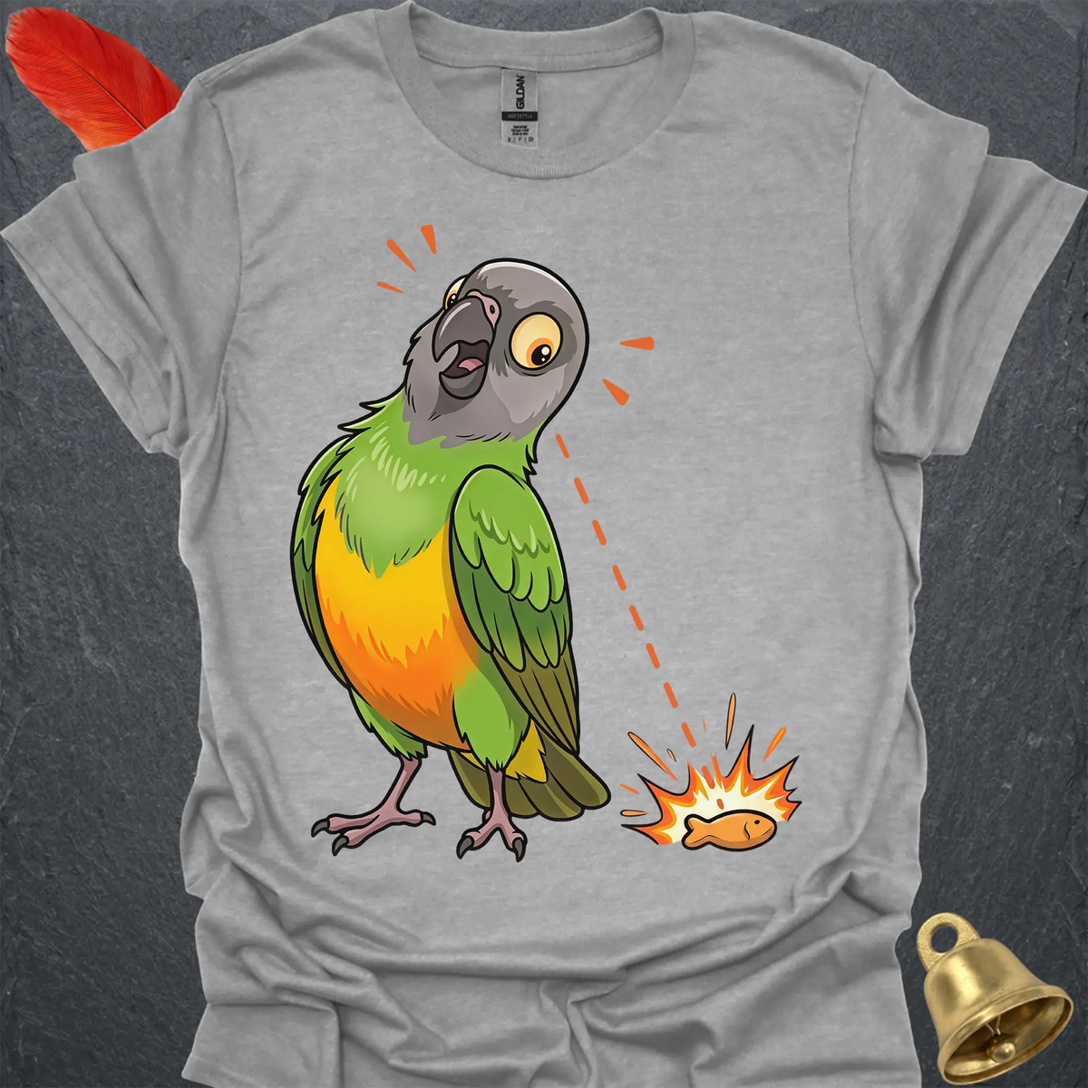 Senegal Parrot Eye on Prize T-Shirt