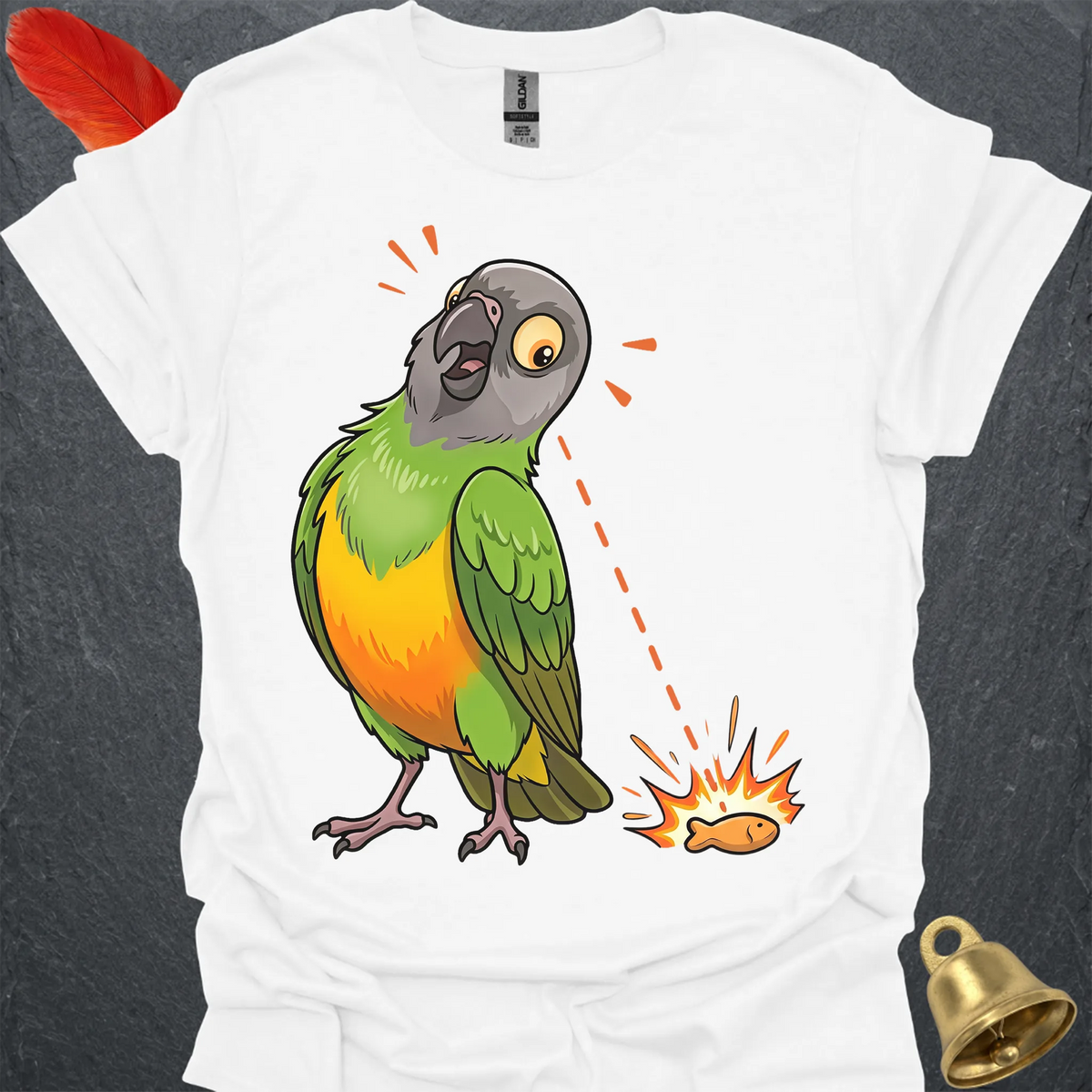 Senegal Parrot Eye on Prize T-Shirt
