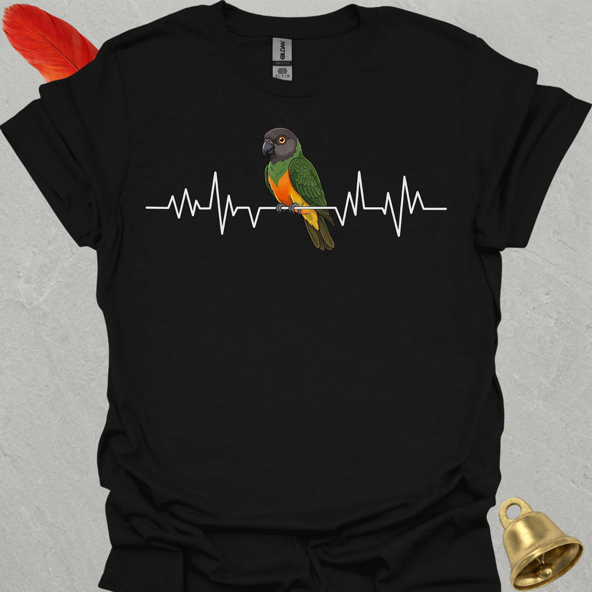 Senegal Parrot Heartbeat T-Shirt