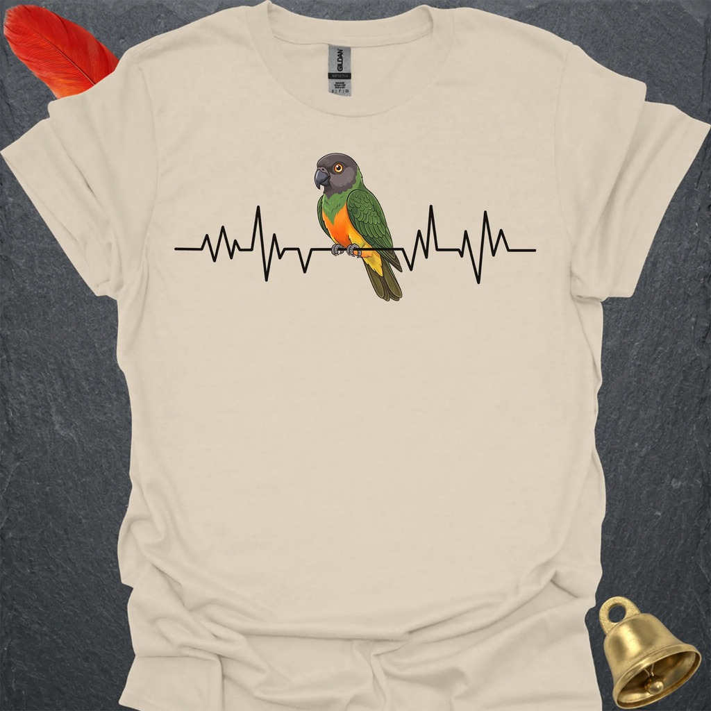 Senegal Parrot Heartbeat T-Shirt
