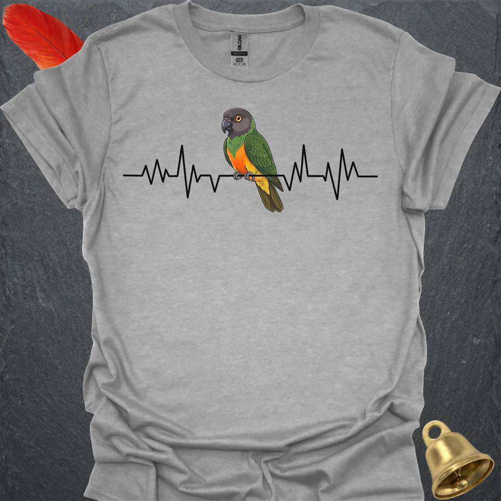 Senegal Parrot Heartbeat T-Shirt