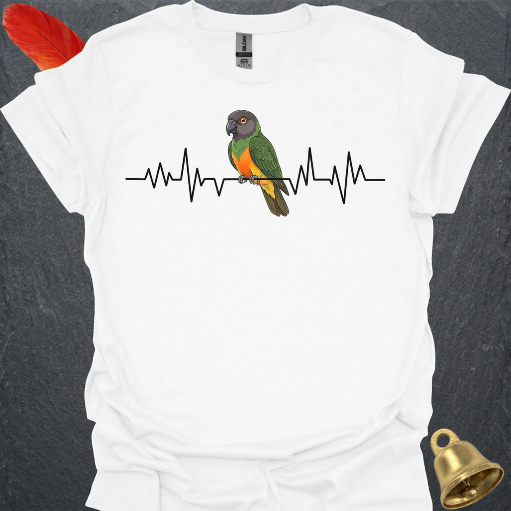Senegal Parrot Heartbeat T-Shirt