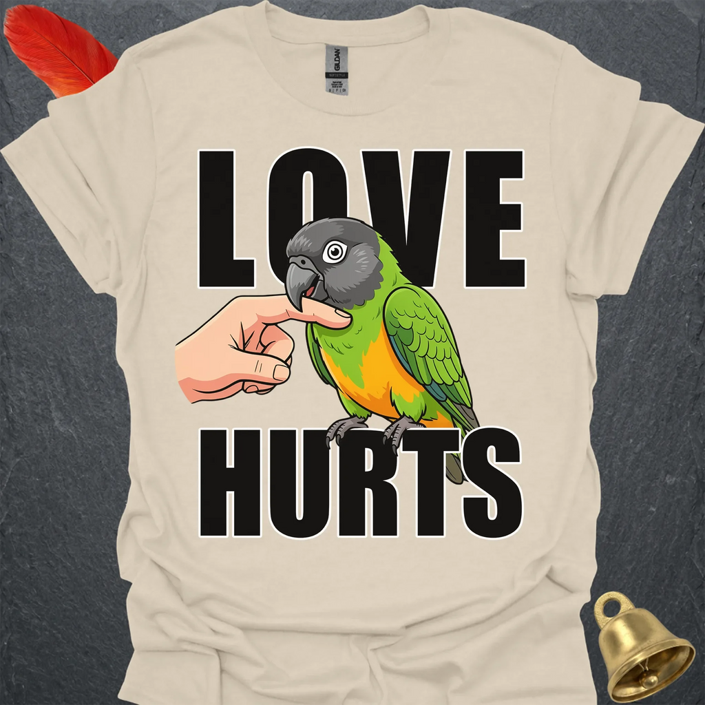 Senegal Parrot Love Hurts T-Shirt