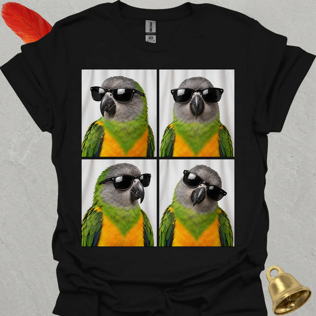 Senegal Parrot Photobooth T-Shirt