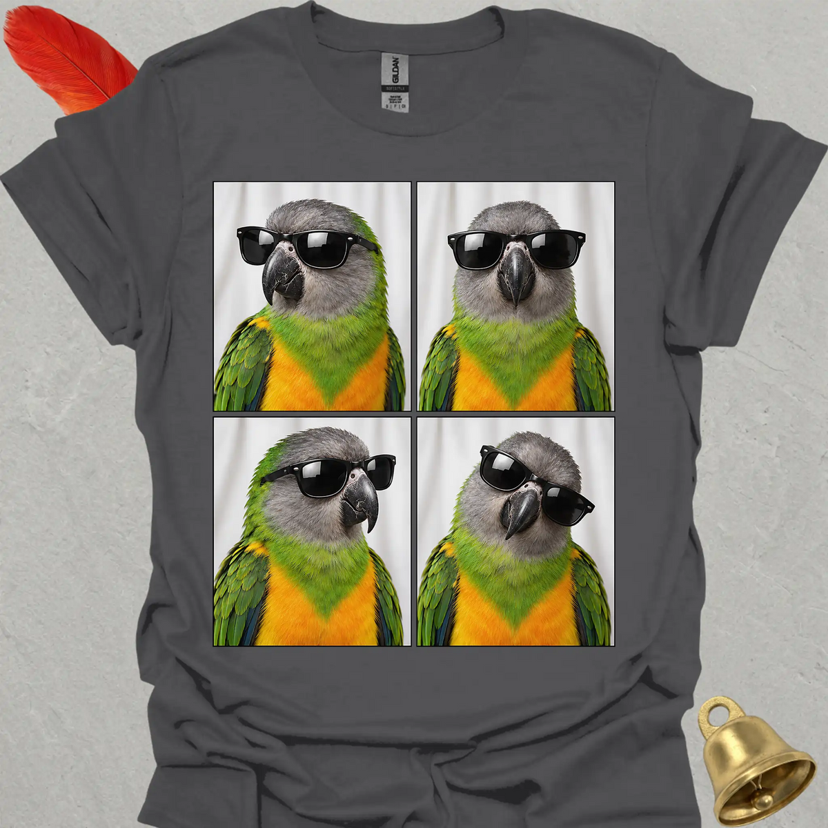 Senegal Parrot Photobooth T-Shirt