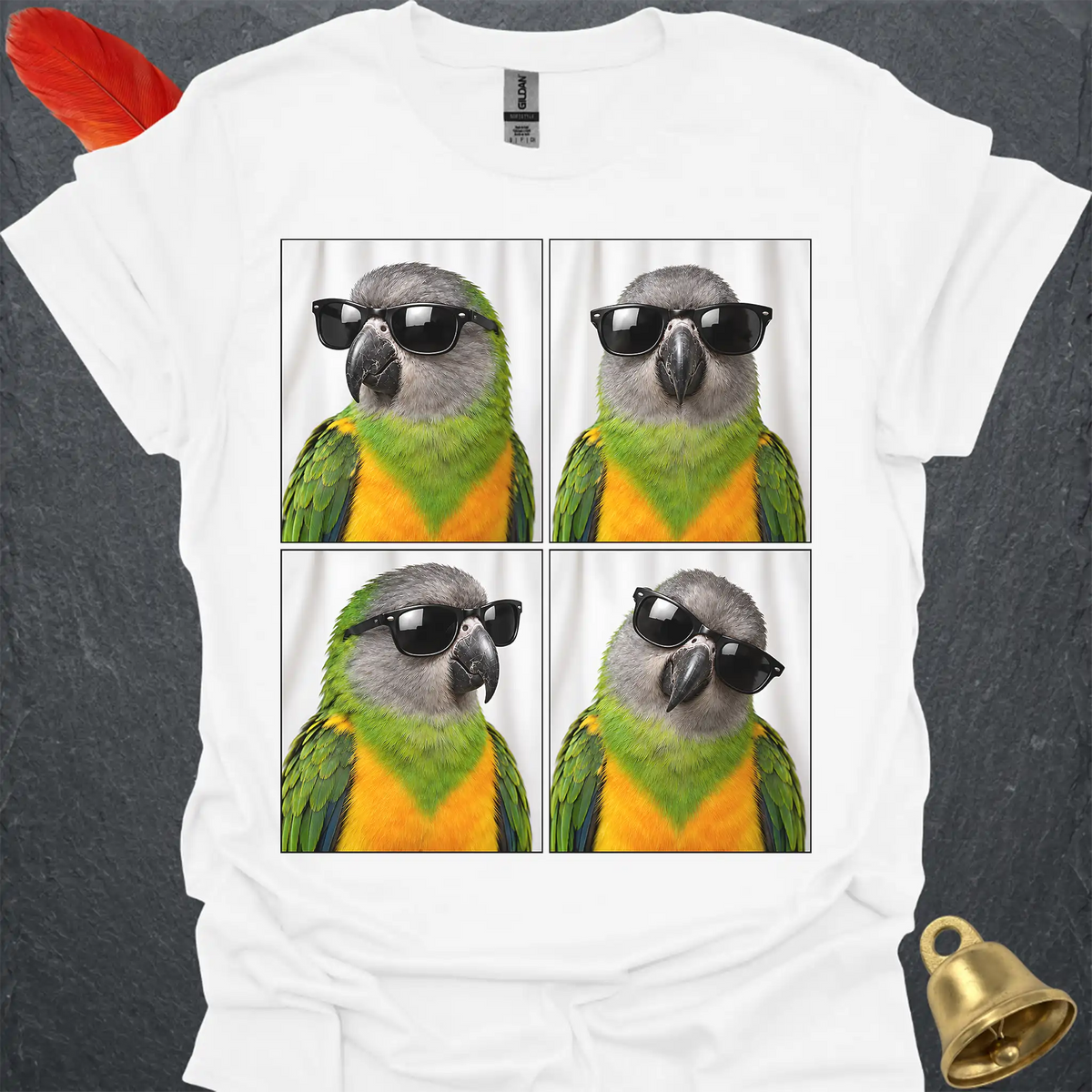 Senegal Parrot Photobooth T-Shirt