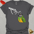 Senegal Parrot Skeleton Boop T-Shirt