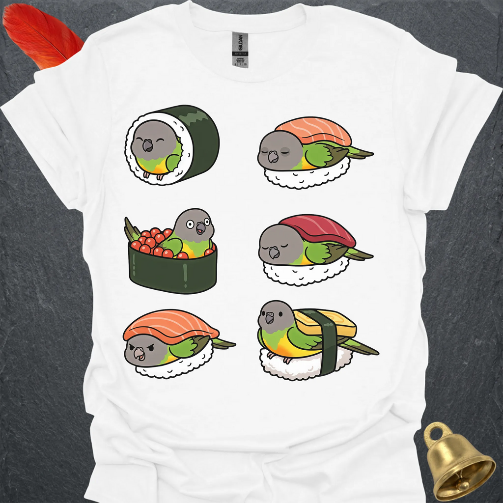 Senegal Parrot Sushi T-Shirt