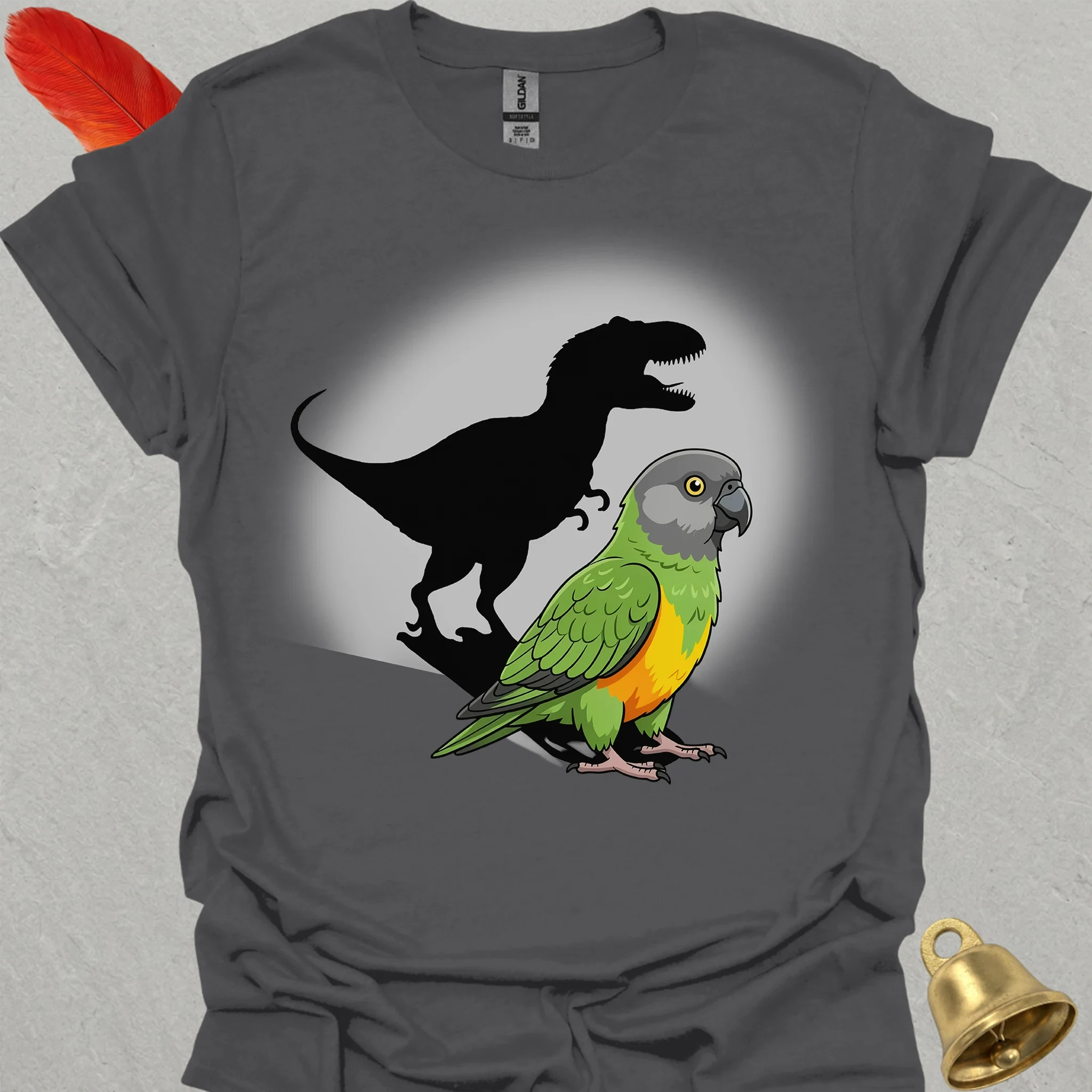 Senegal Parrot T-Rex T-Shirt