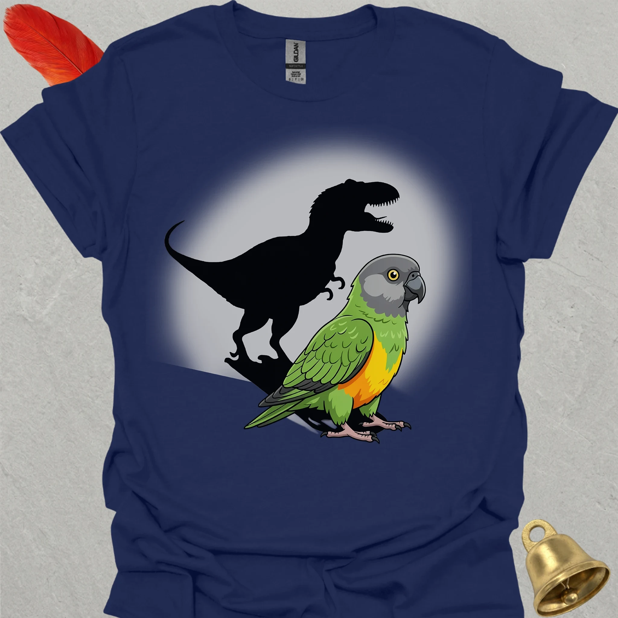 Senegal Parrot T-Rex T-Shirt