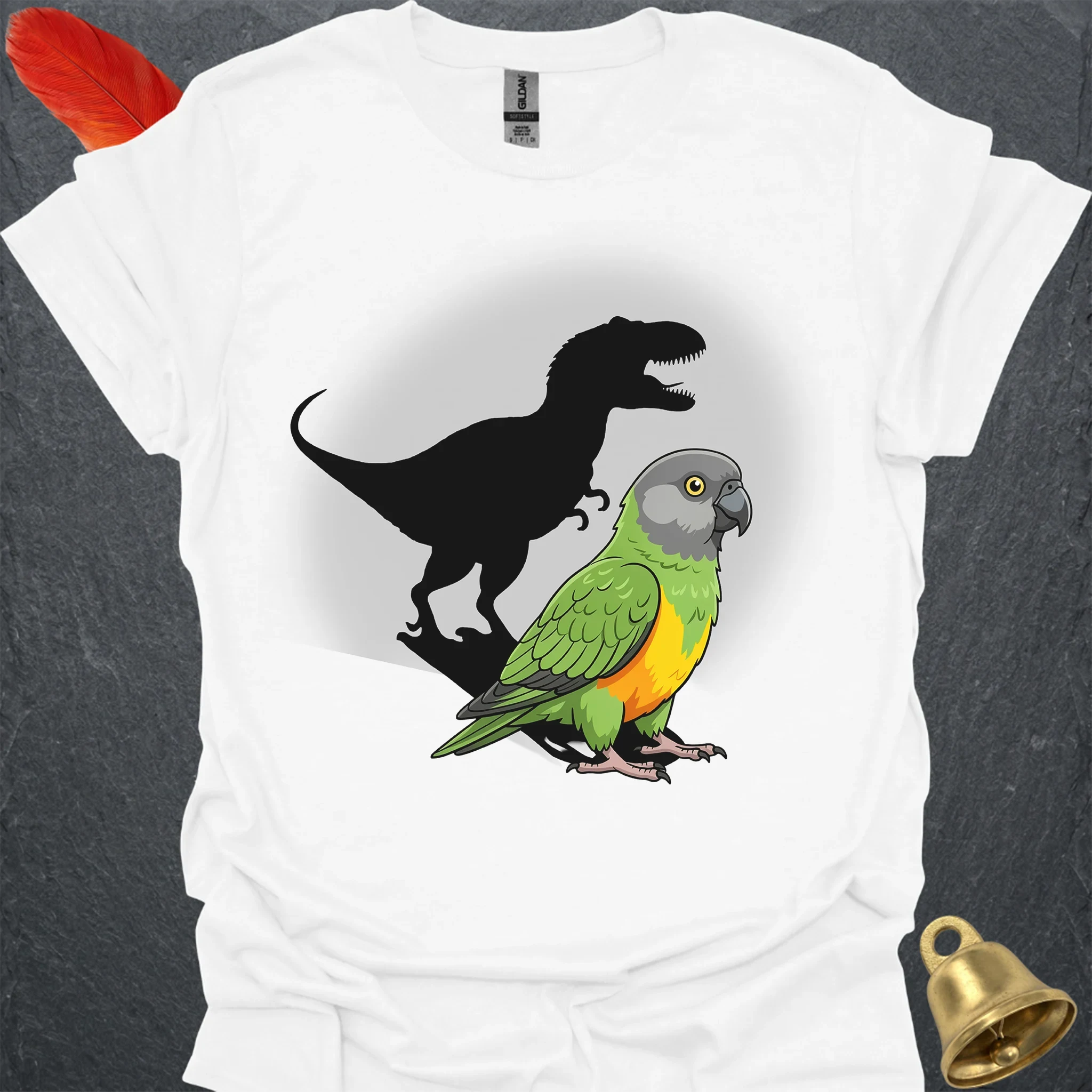 Senegal Parrot T-Rex T-Shirt