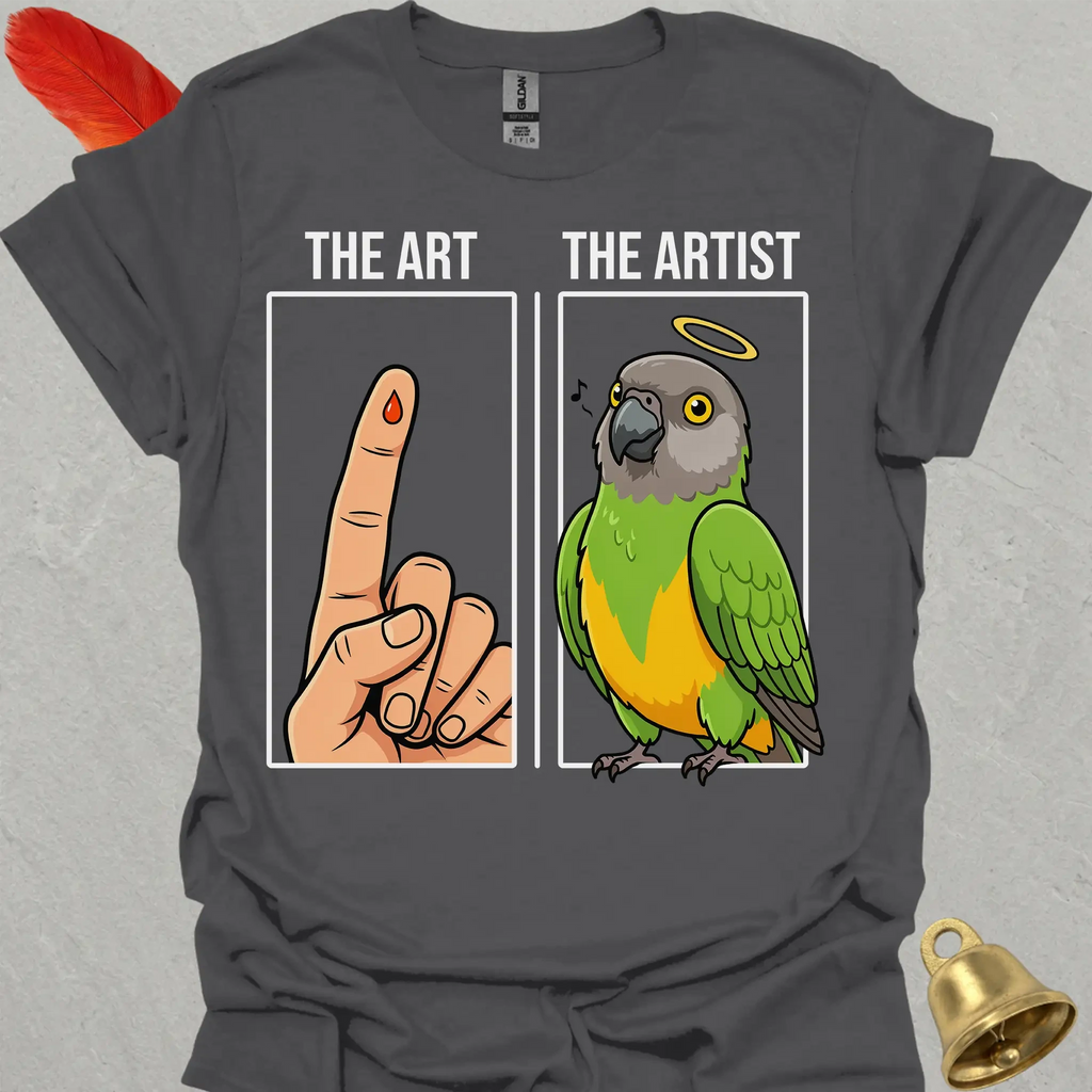Senegal Parrot The Artist T-Shirt