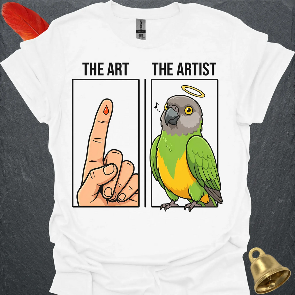 Senegal Parrot The Artist T-Shirt