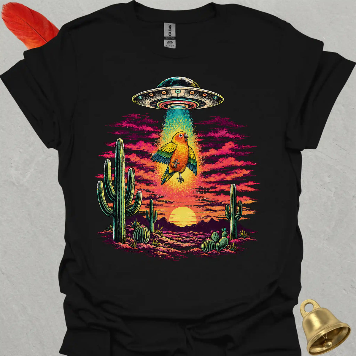 Sun Conure Abduction T-Shirt