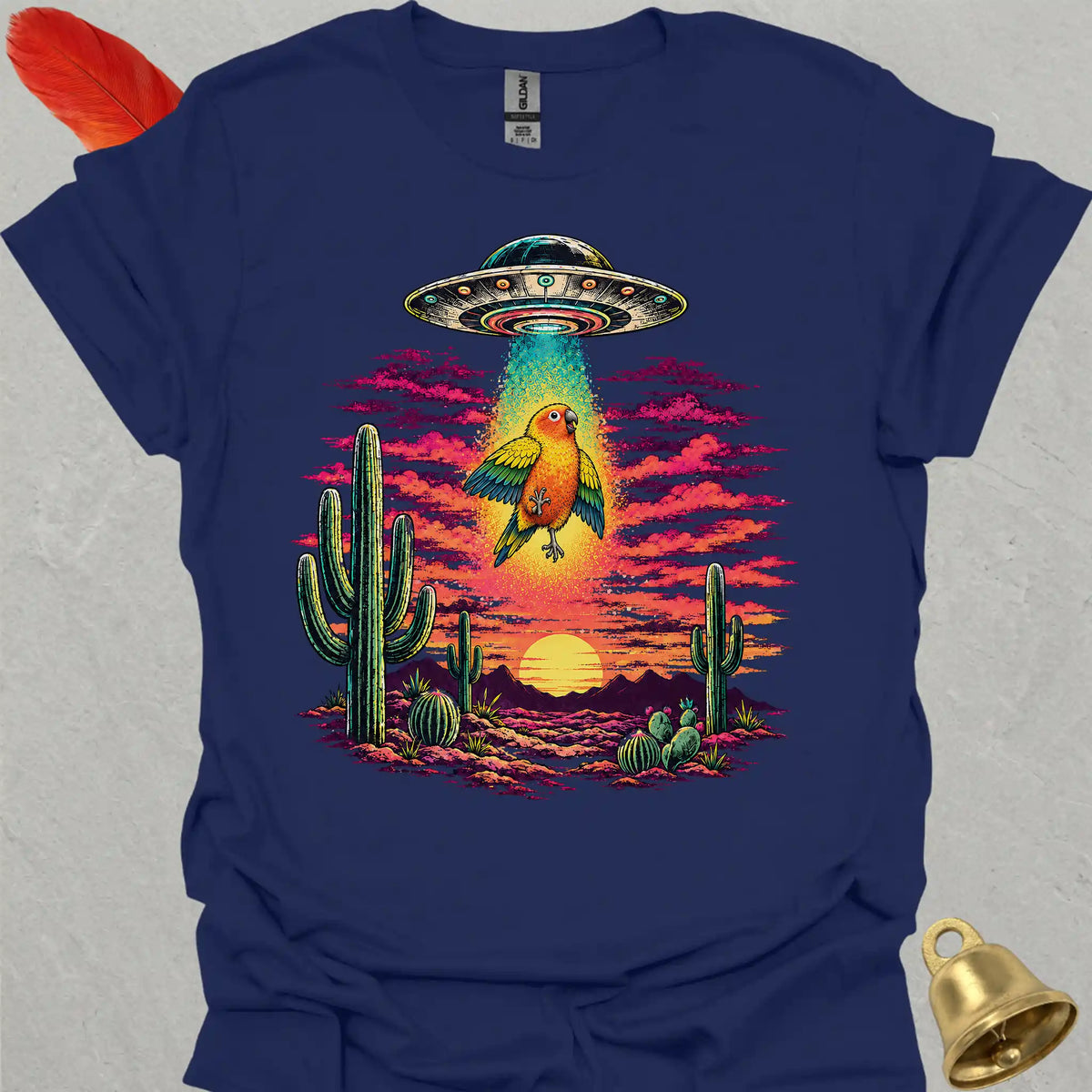 Sun Conure Abduction T-Shirt