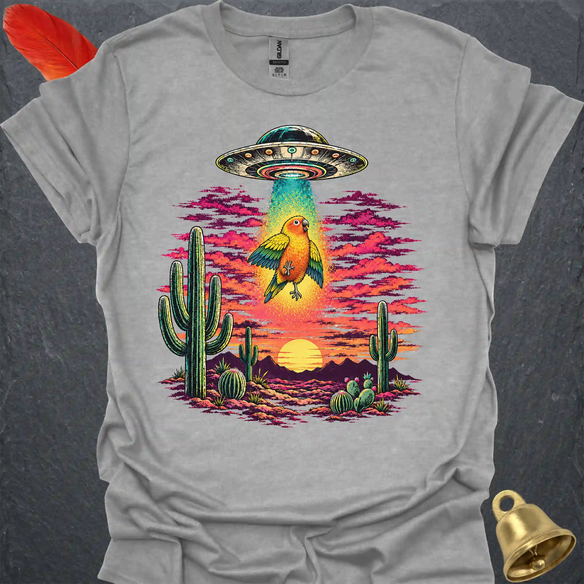 Sun Conure Abduction T-Shirt
