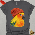 Sun Conure Beanie T-Shirt
