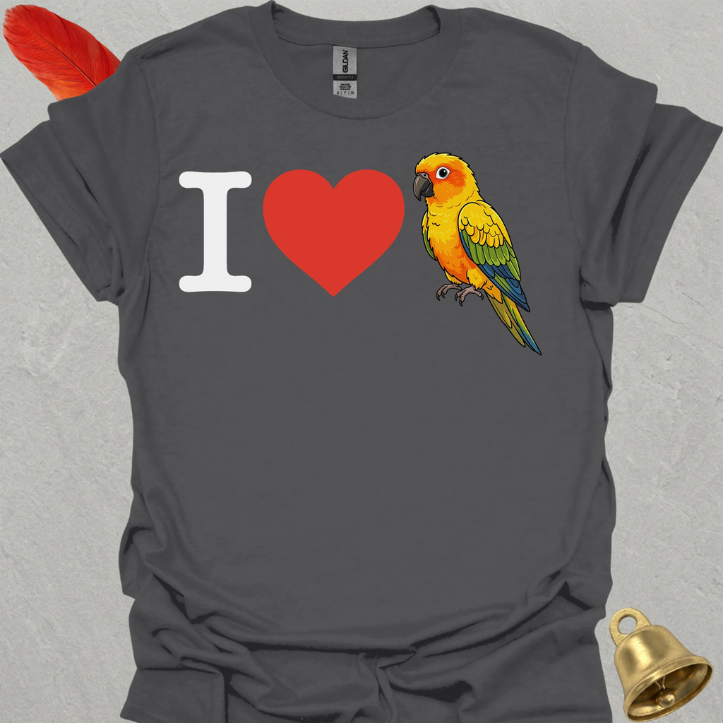 I Love Sun Conure T-Shirt