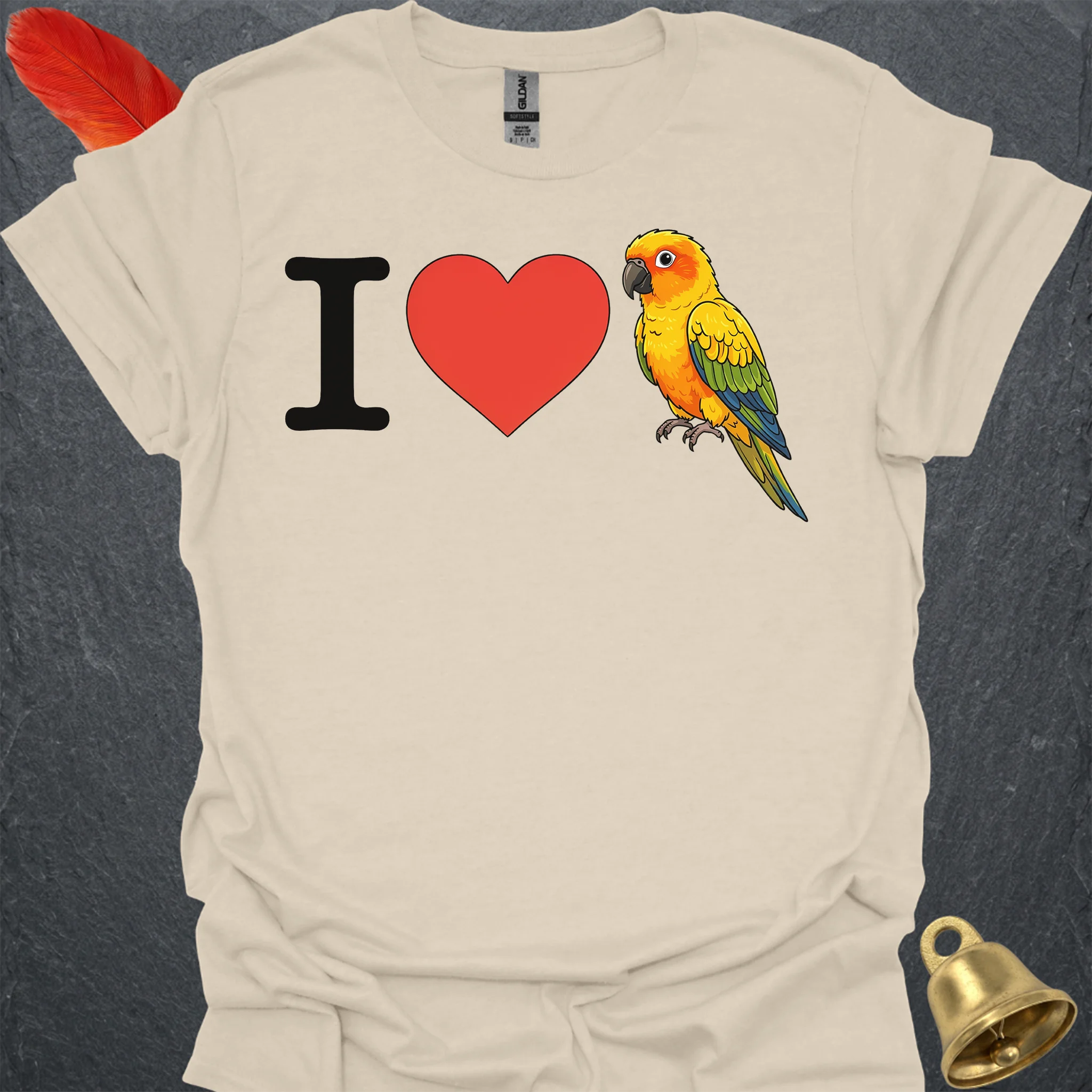 I Love Sun Conure T-Shirt