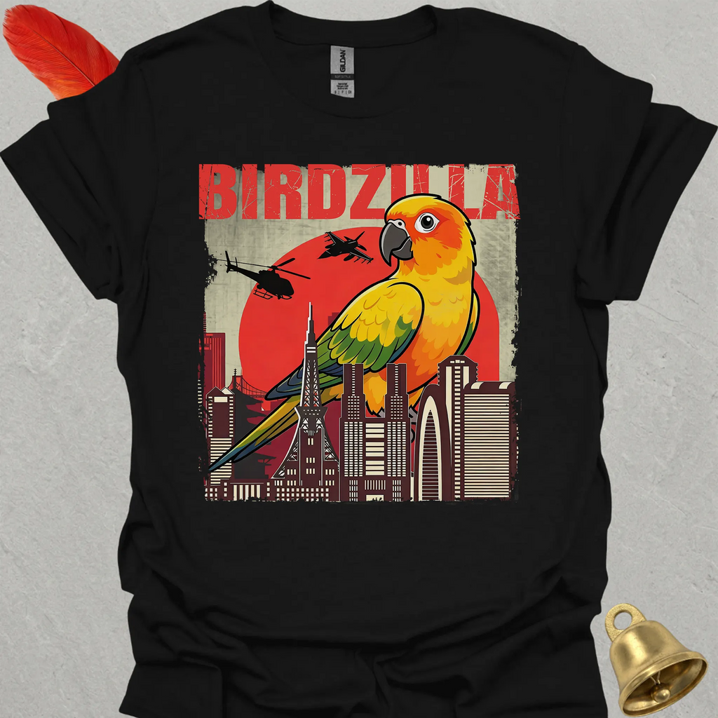 Sun Conure Birdzilla T-Shirt