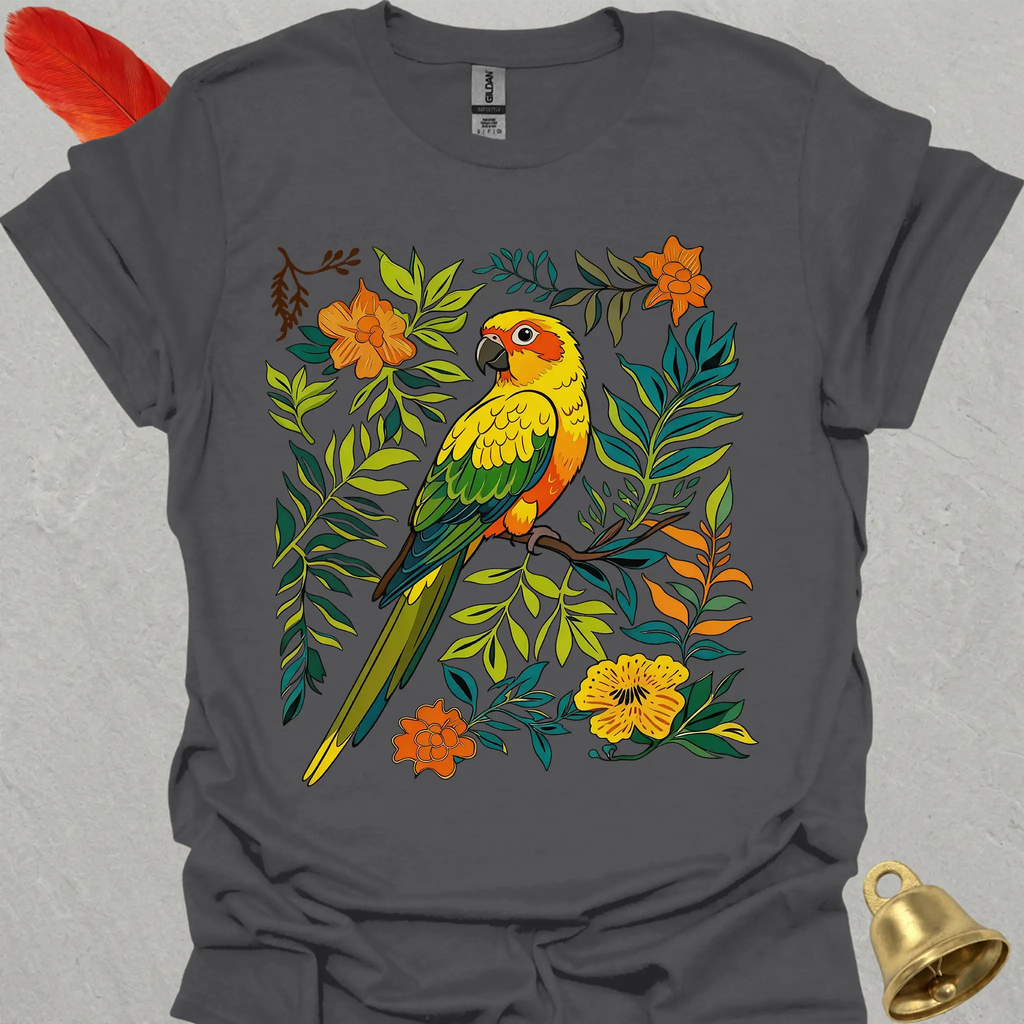 Sun Conure Boho Flower T-Shirt