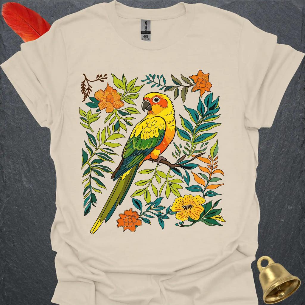 Sun Conure Boho Flower T-Shirt