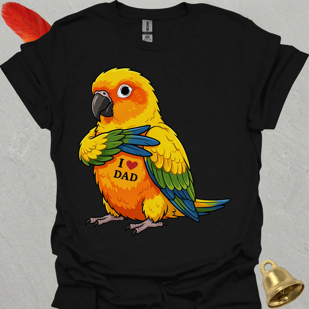 Sun Conure I Love Dad T-Shirt