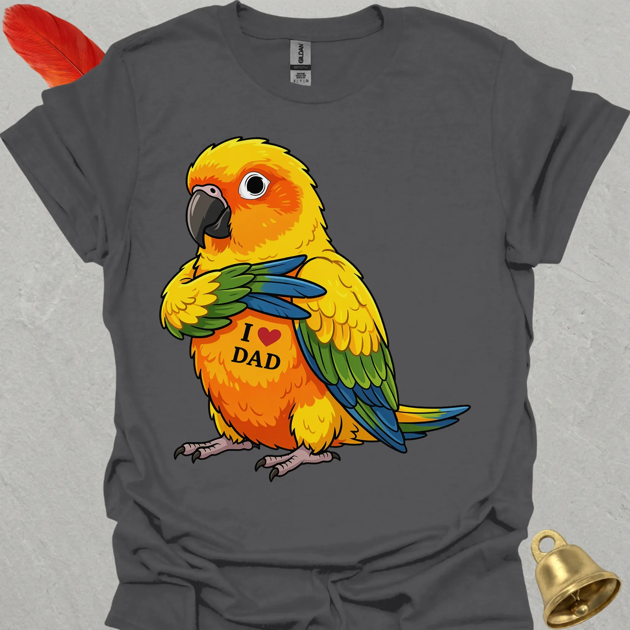 Sun Conure I Love Dad T-Shirt
