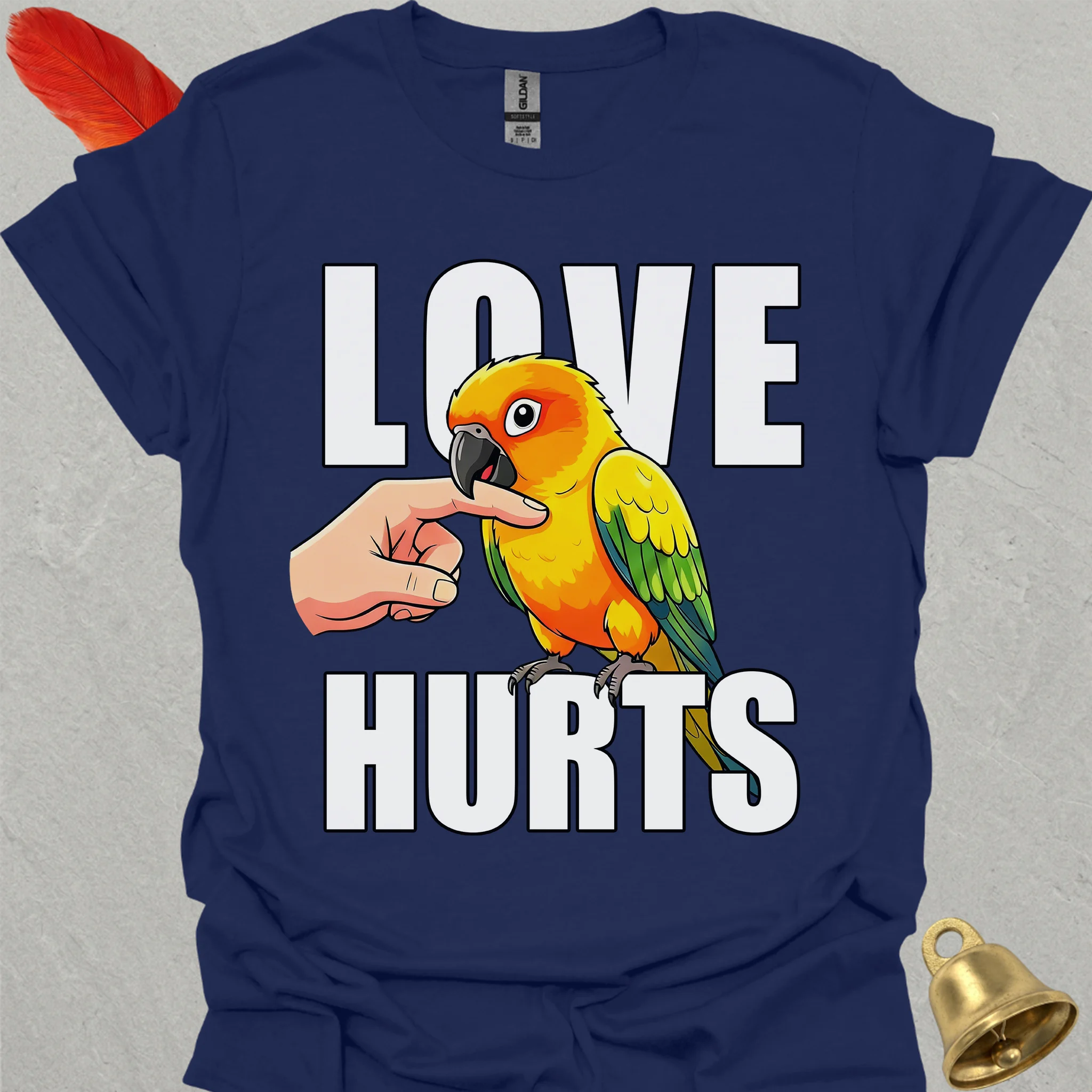 Sun Conure Love Hurts T-Shirt