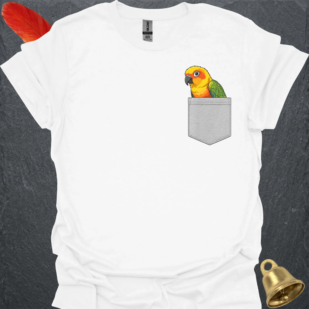 Sun Conure Pocket T-Shirt