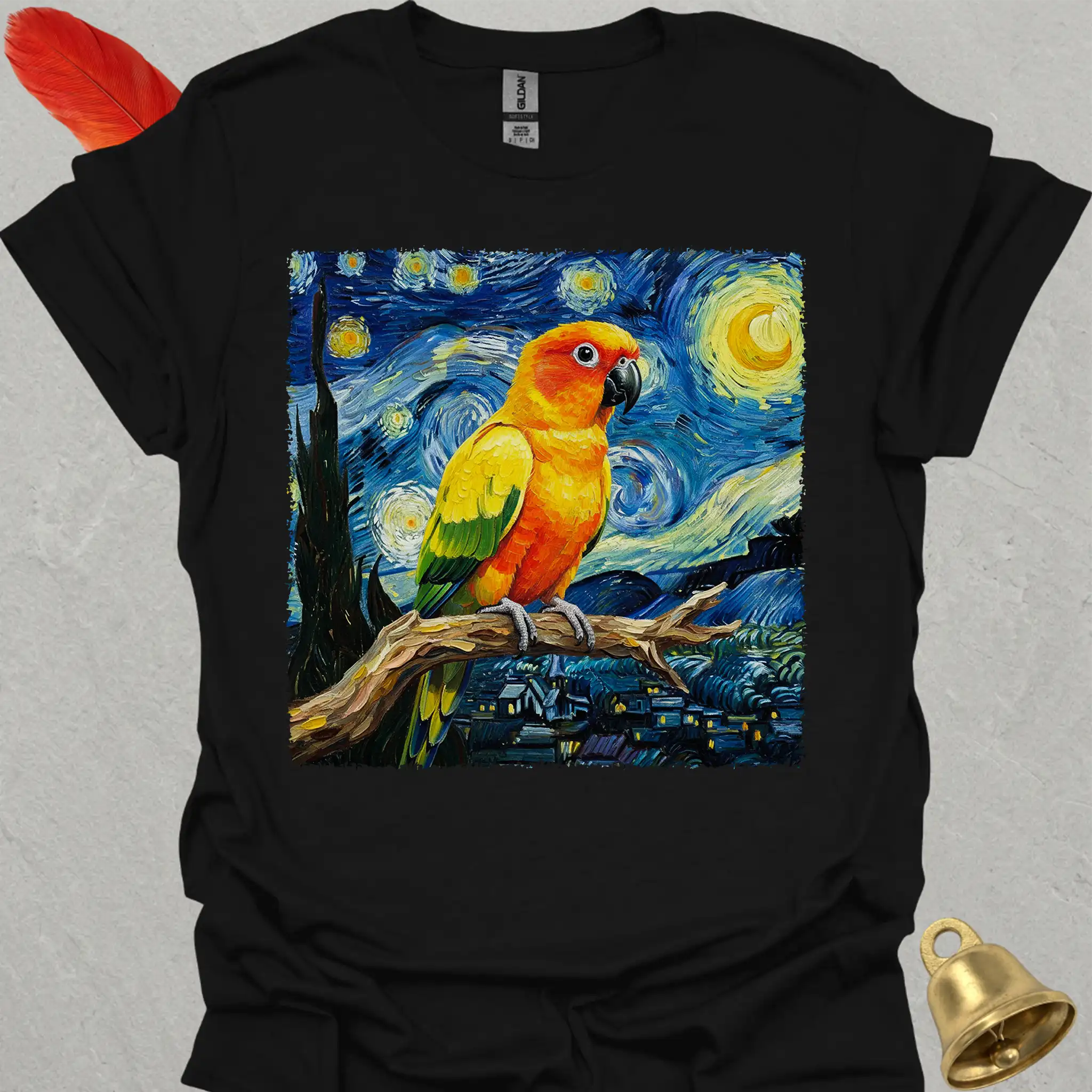 Sun Conure Starry Night T-Shirt