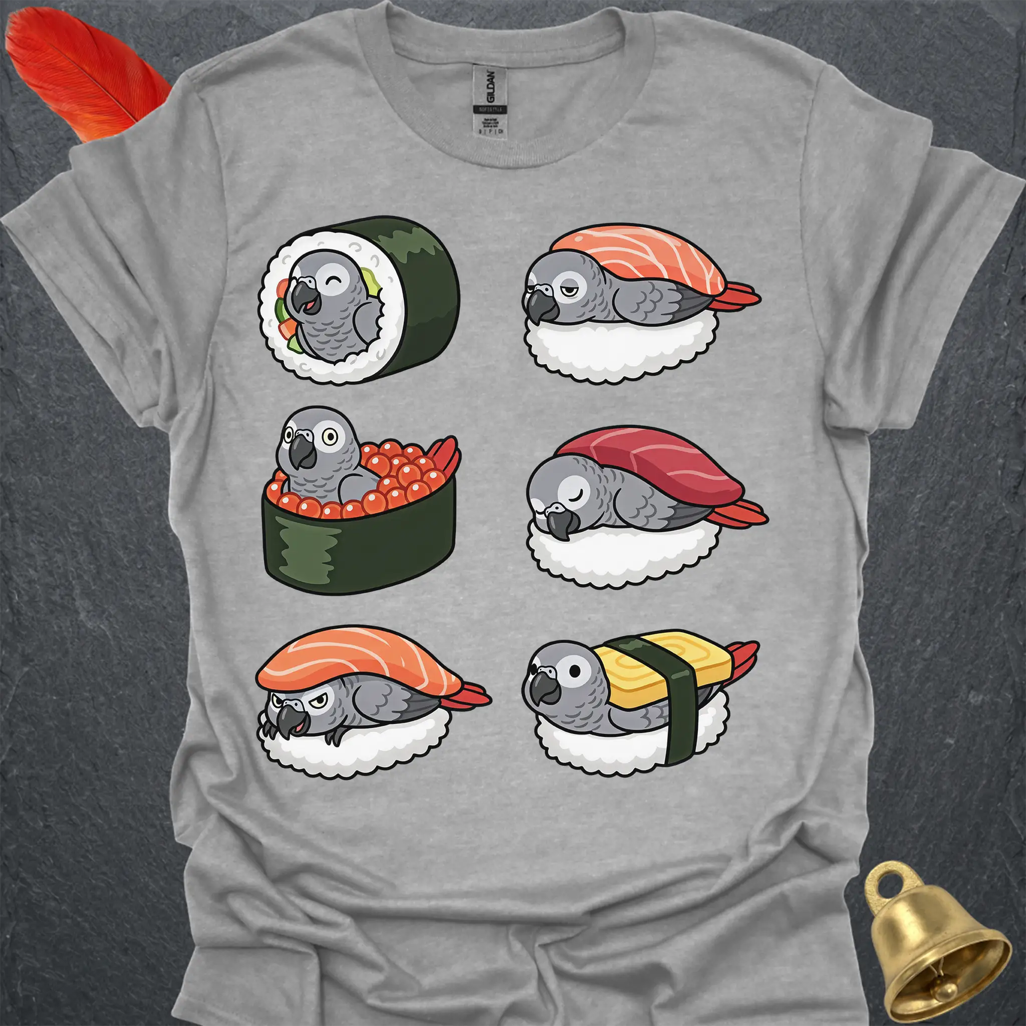 Sun Conure Sushi T-Shirt