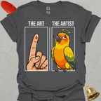 Sun Conure The Artist T-Shirt