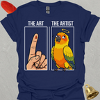 Sun Conure The Artist T-Shirt