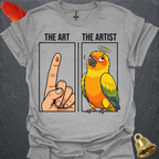 Sun Conure The Artist T-Shirt