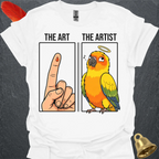 Sun Conure The Artist T-Shirt