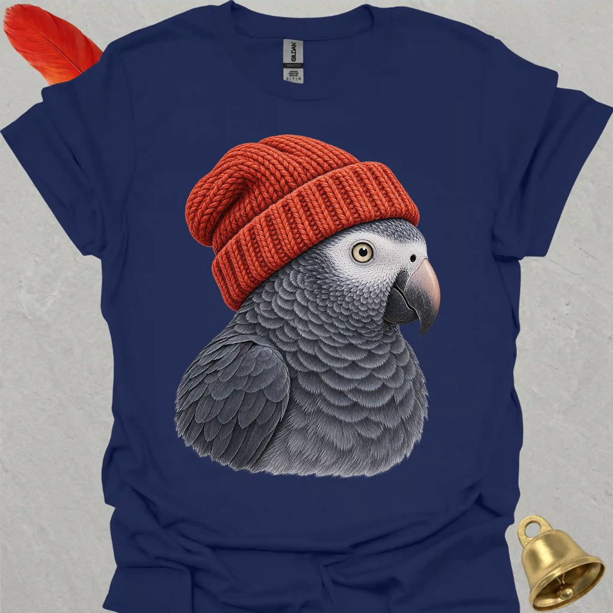 Timneh African Grey Beanie T-Shirt