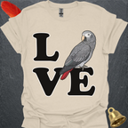 Timneh African Grey Bird Love T-Shirt