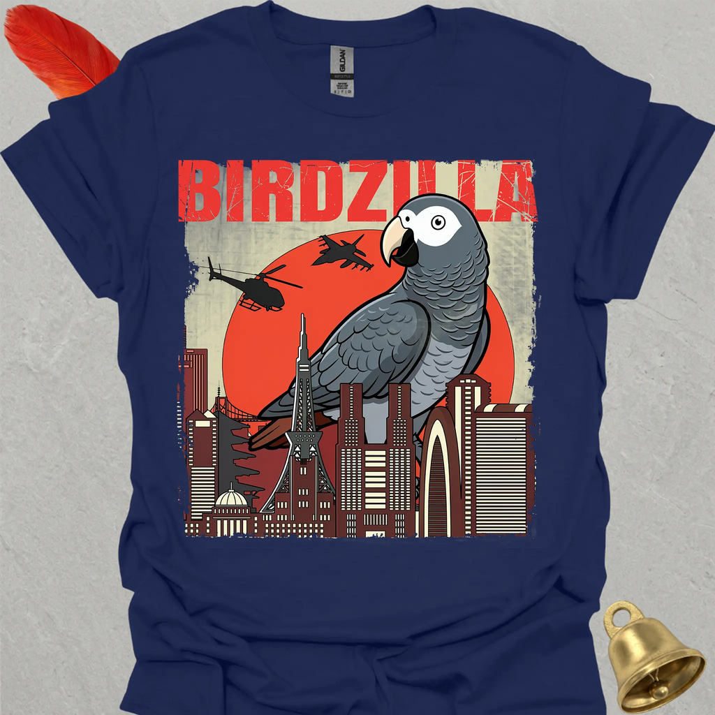 Timneh African Grey Birdzilla T-Shirt