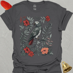 Timneh African Grey Boho Flower T-Shirt