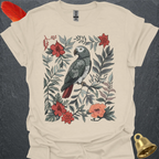 Timneh African Grey Boho Flower T-Shirt