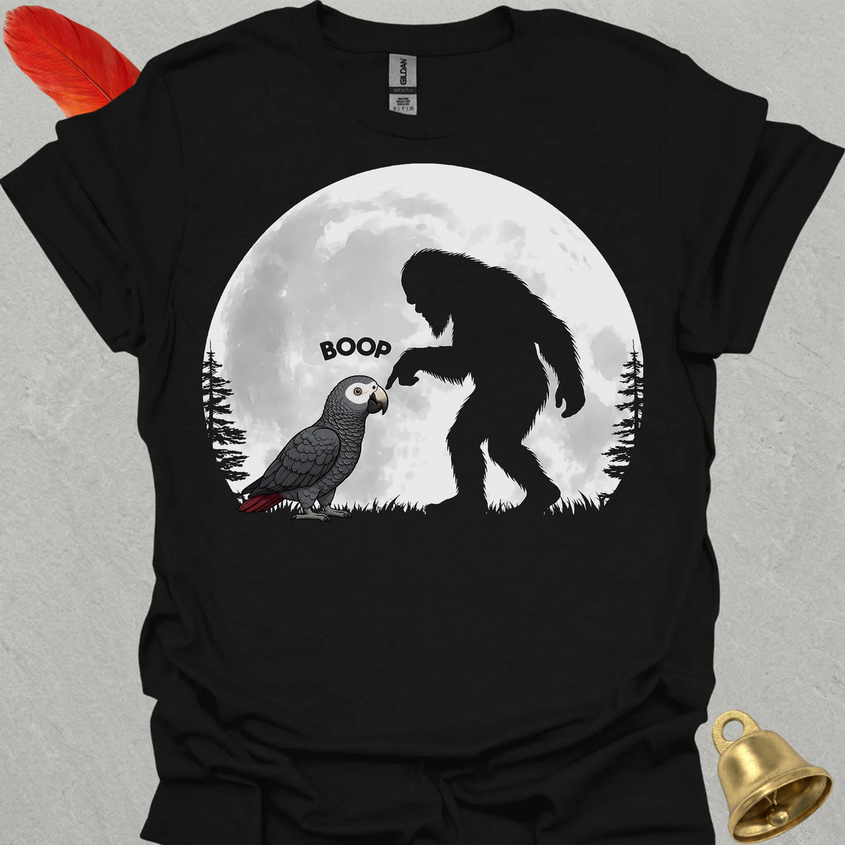 Timneh African Grey Boop T-Shirt
