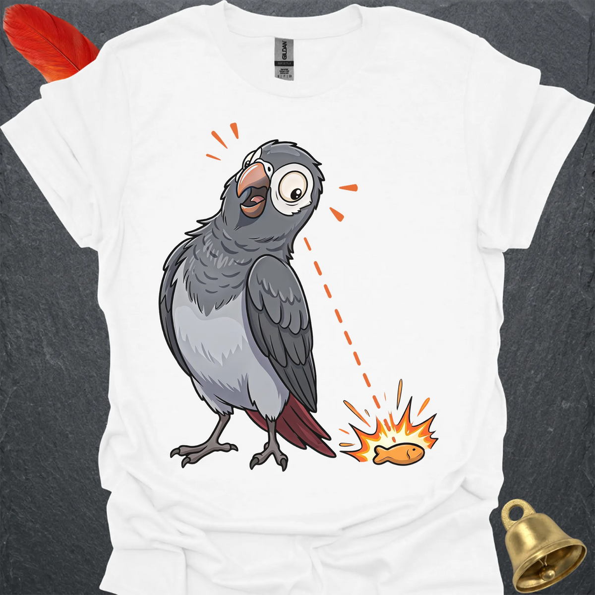 Timneh African Grey Eye on Prize T-Shirt