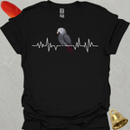 Timneh African Grey Heartbeat T-Shirt