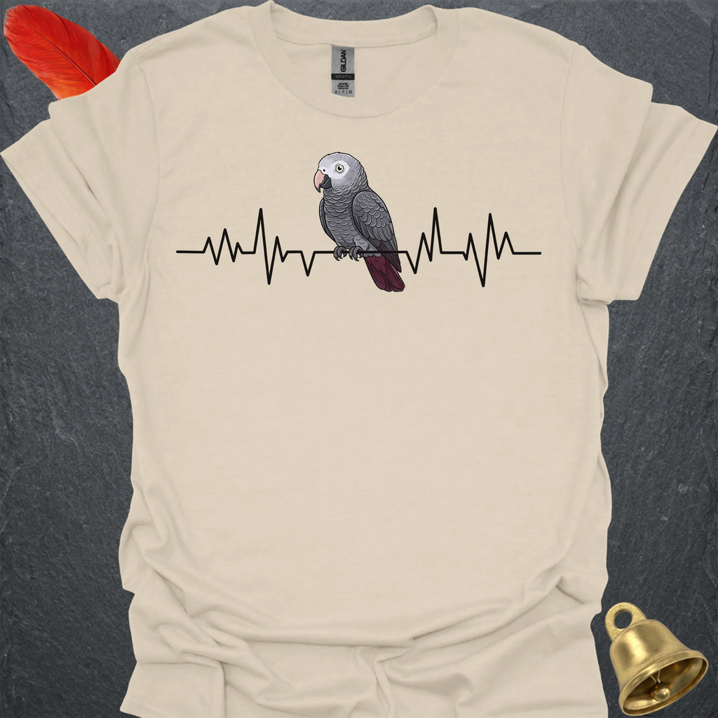 Timneh African Grey Heartbeat T-Shirt