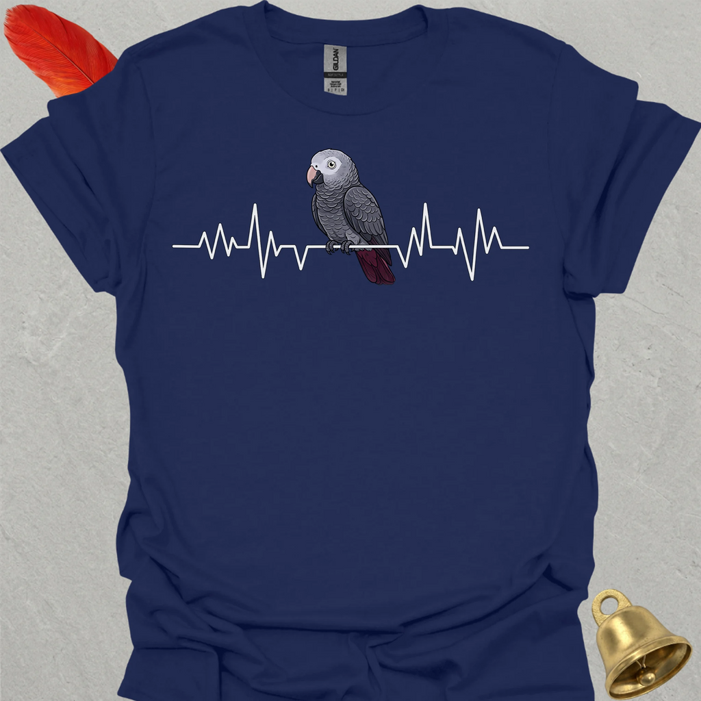 Timneh African Grey Heartbeat T-Shirt