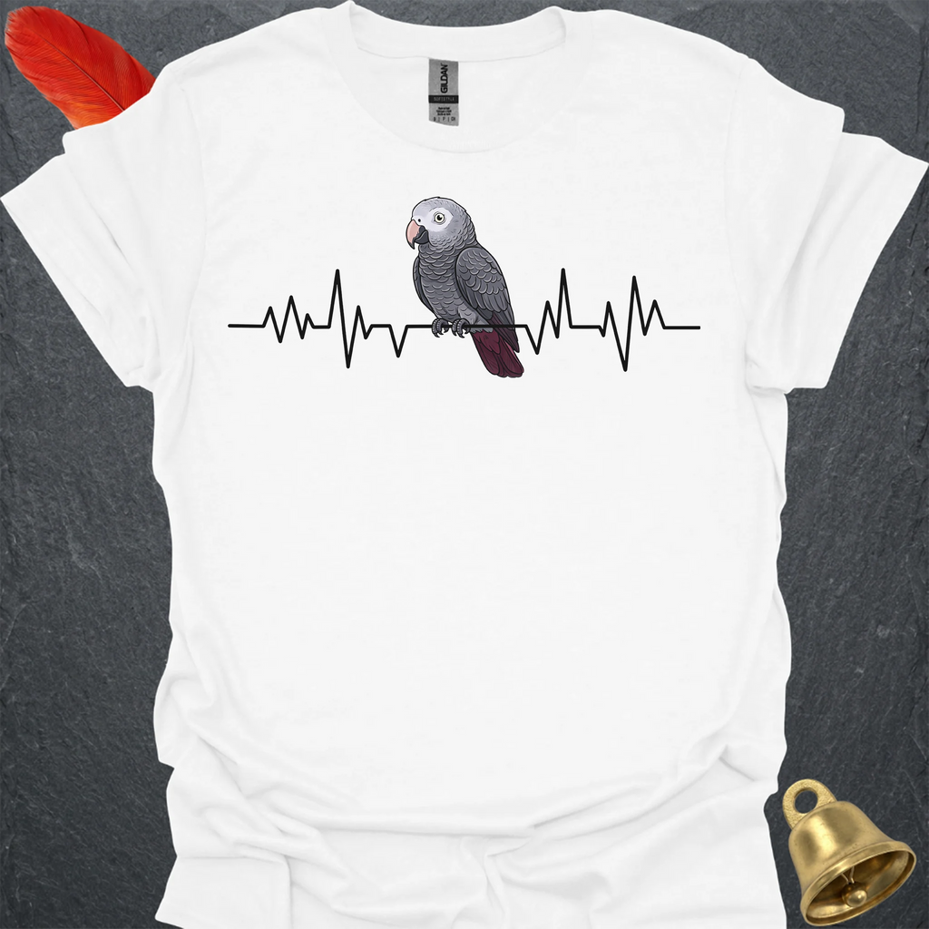 Timneh African Grey Heartbeat T-Shirt